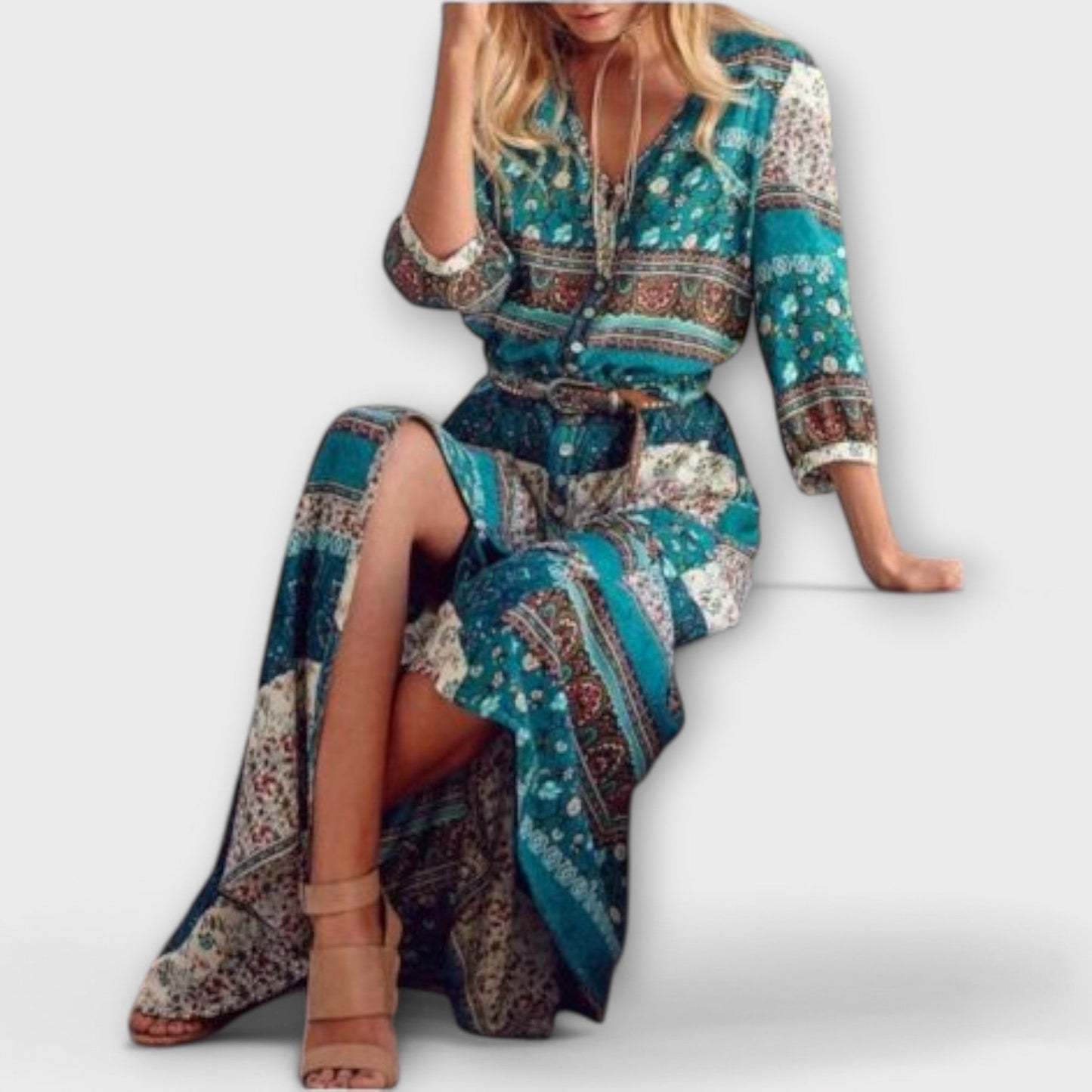 Cariba – Boho Midi Šaty