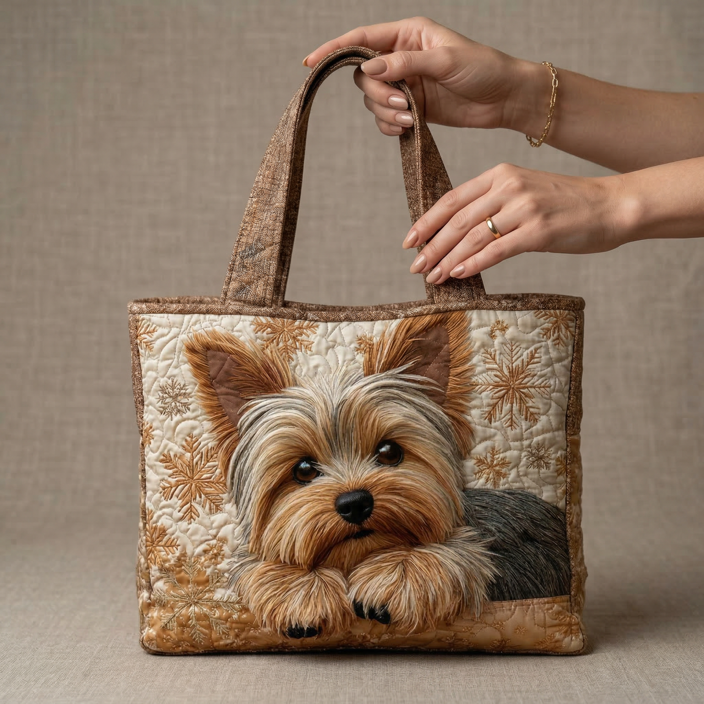 RUČNĚ VYROBENÁ TAŠKA - YORKSHIRE TERRIER