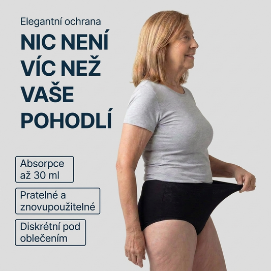 Fluxe™ – dámske savé nohavičky pre ľahké úniky, až 24 ml