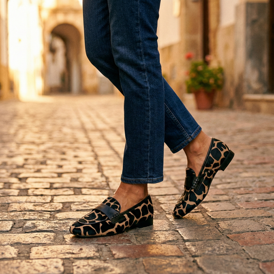 Dagmar – Elegantní texturované mokasíny