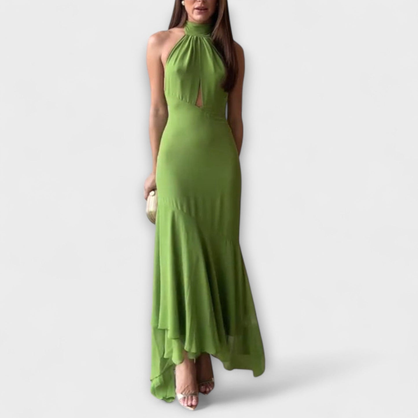 Elodie - Elegantné asymetrické maxi šaty
