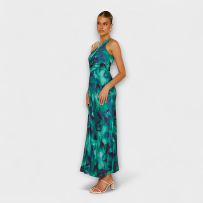 Sienna – Elegantné Maxi Šaty s Výrezom