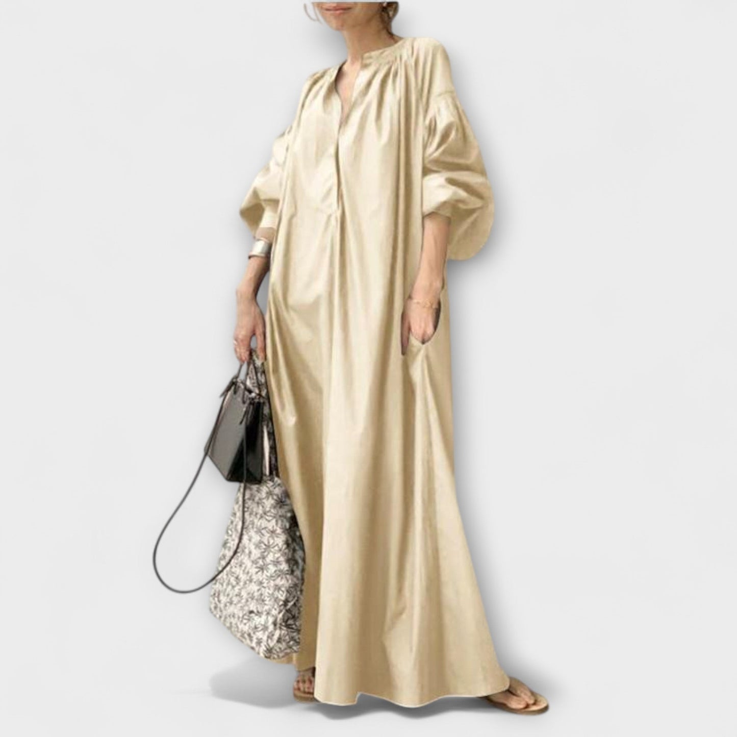 Gerhilde – Elegantné Midi Šaty