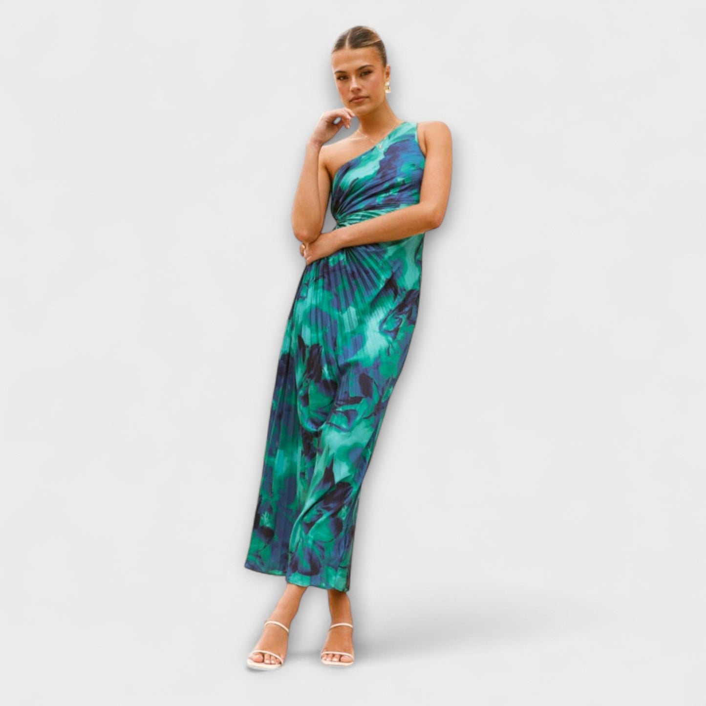 Sienna – Elegantné Maxi Šaty s Výrezom
