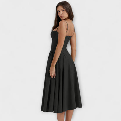 Rosalie - Elegantné šaty korzetového strihu bez rukávov