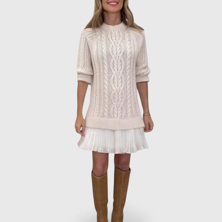 Ashlyndora – Elegantné svetrové šaty
