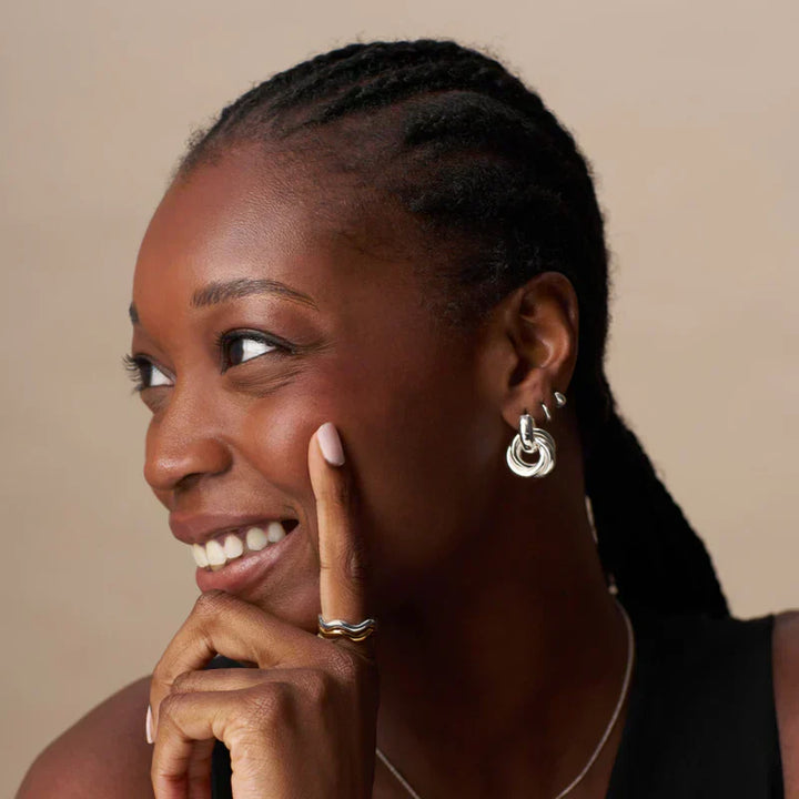 Propletené náušnice