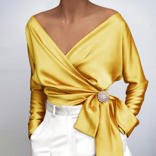 Davina - Elegantná blúzka z čistého hodvábu