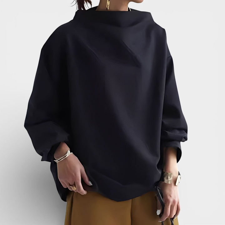 Kalina – Dámský bavlněný svetr volného střihu