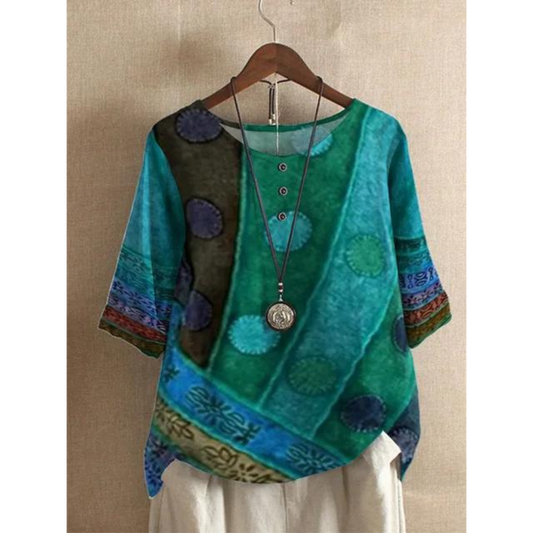 Valerie - Farebný boho top