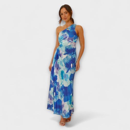 Sienna – Elegantné Maxi Šaty s Výrezom