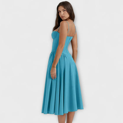 Rosalie - Elegantné šaty korzetového strihu bez rukávov