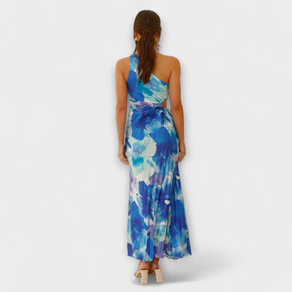 Sienna – Elegantné Maxi Šaty s Výrezom