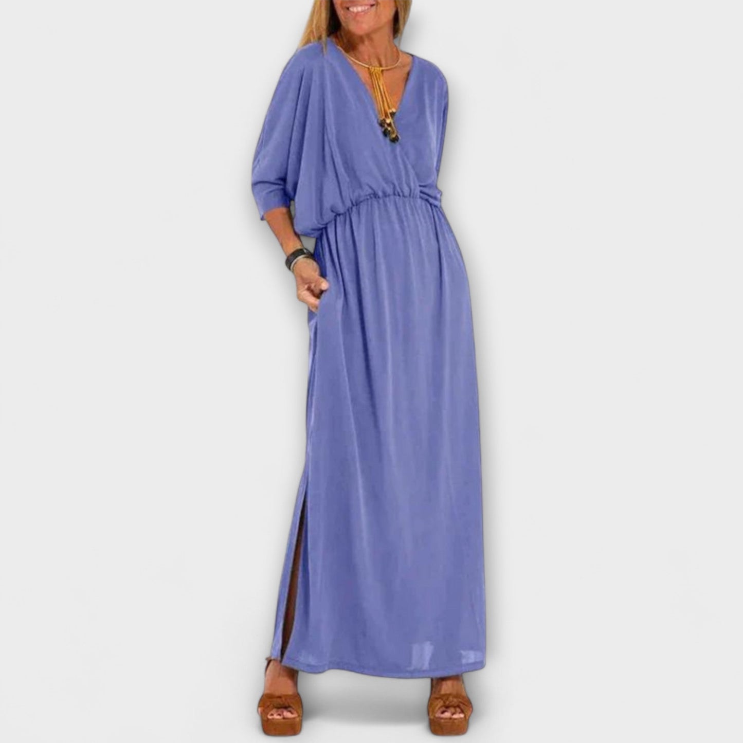 Lani – Vintage Maxi Šaty