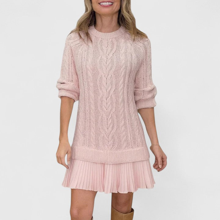 Ashlyndora – Elegantné svetrové šaty