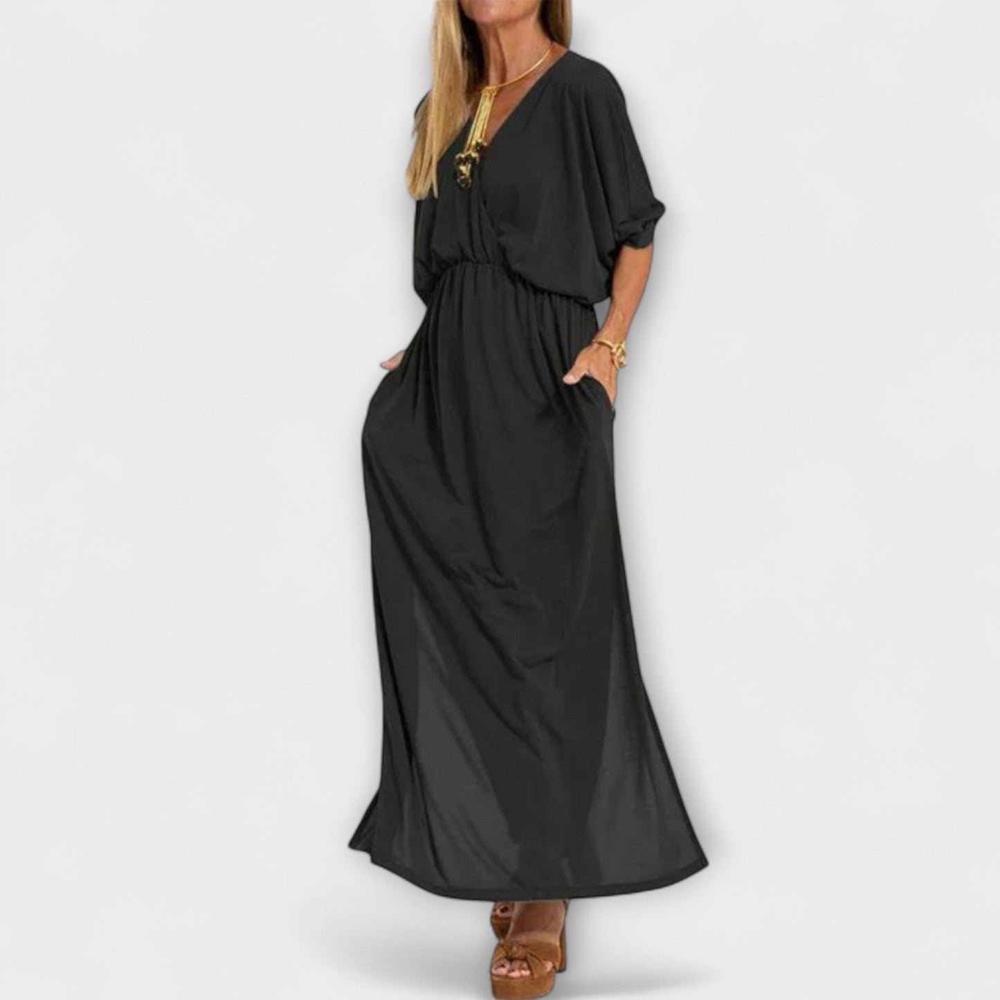 Lani – Vintage Maxi Šaty