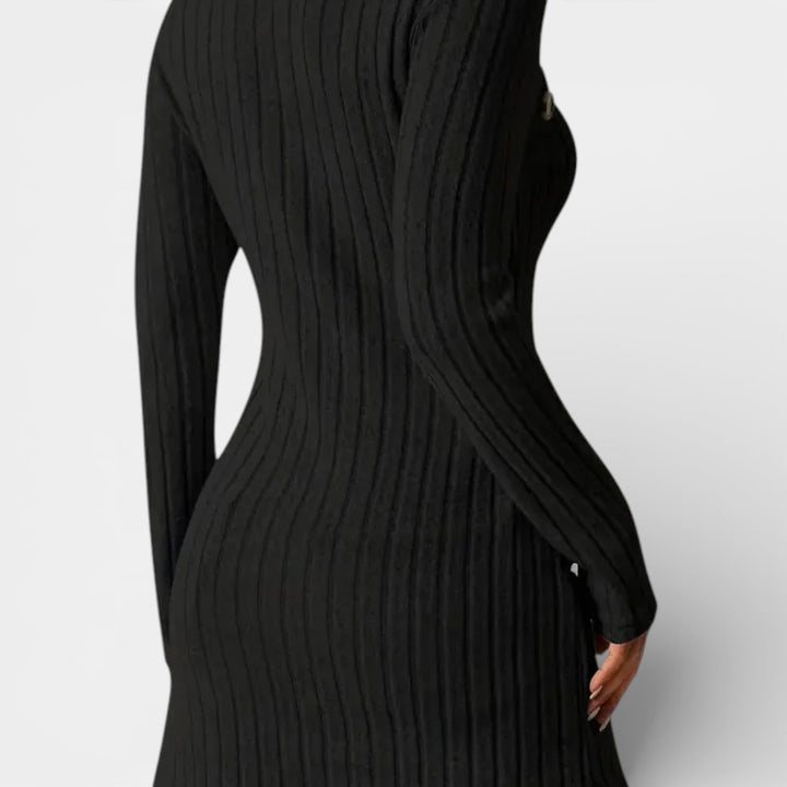 Elwira – Dlouhý pletený svetr