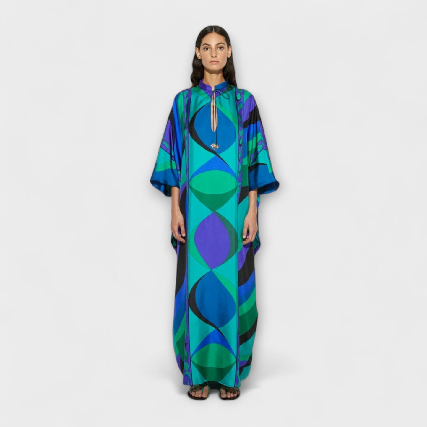 Harper - Žiarivý psychadelický kaftan