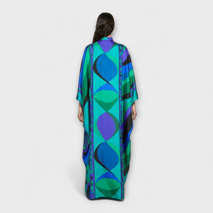 Harper - Žiarivý psychadelický kaftan