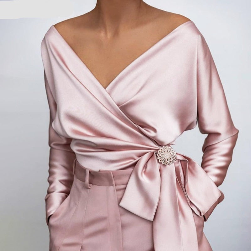 Davina - Elegantná blúzka z čistého hodvábu