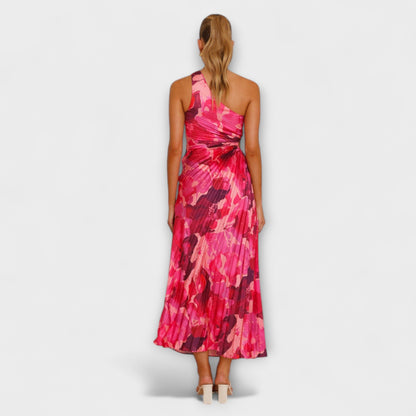 Sienna – Elegantné Maxi Šaty s Výrezom