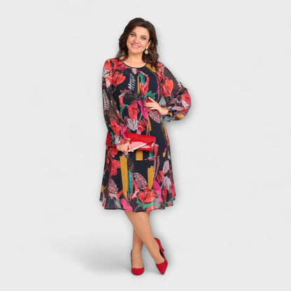 Caroline - Elegantné šaty pre plnoštíhle pre maximálne pohodlie