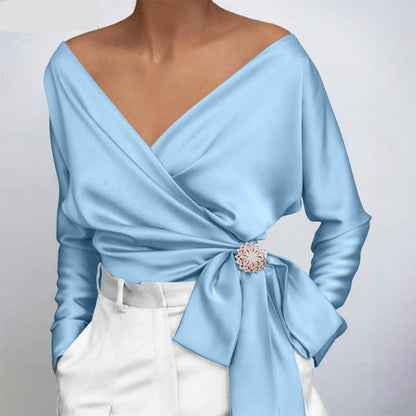 Davina - Elegantná blúzka z čistého hodvábu