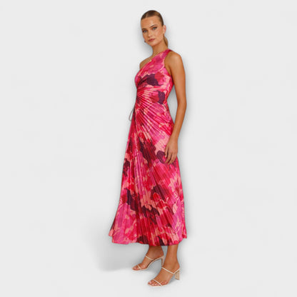 Sienna – Elegantné Maxi Šaty s Výrezom
