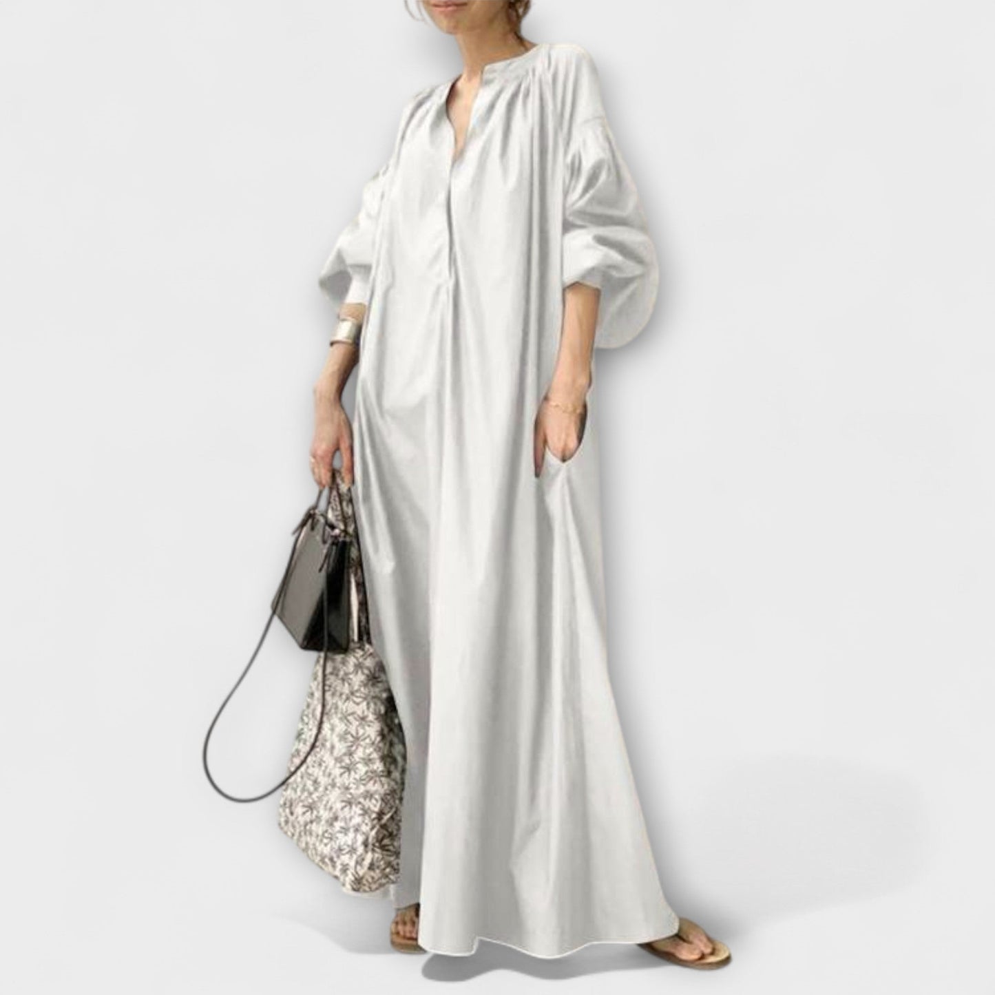 Gerhilde – Elegantné Midi Šaty