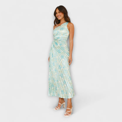 Sienna – Elegantné Maxi Šaty s Výrezom