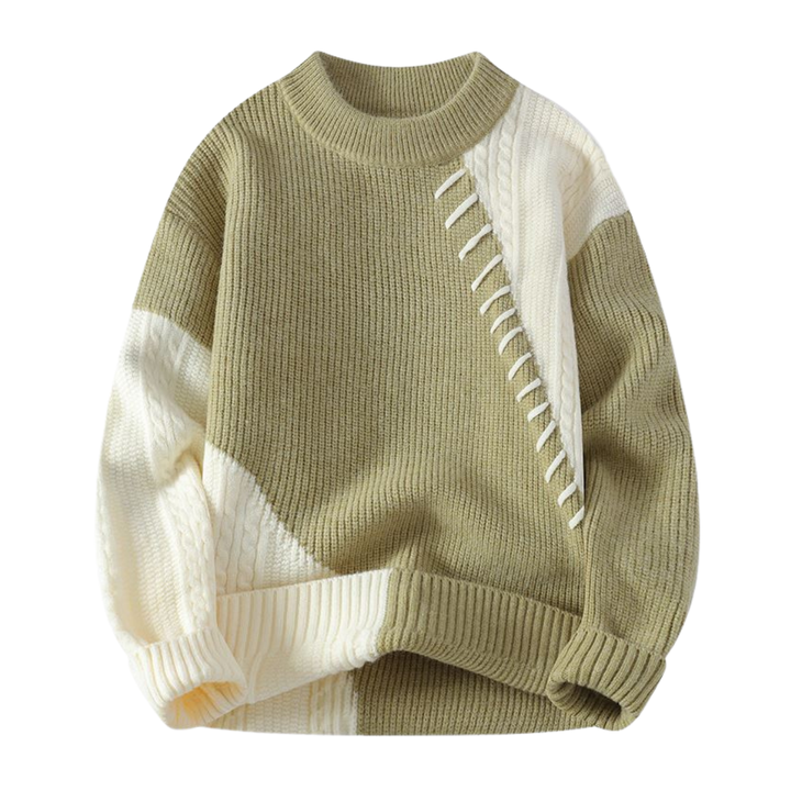 Asymetrický Svetr s Unikátním Pletem