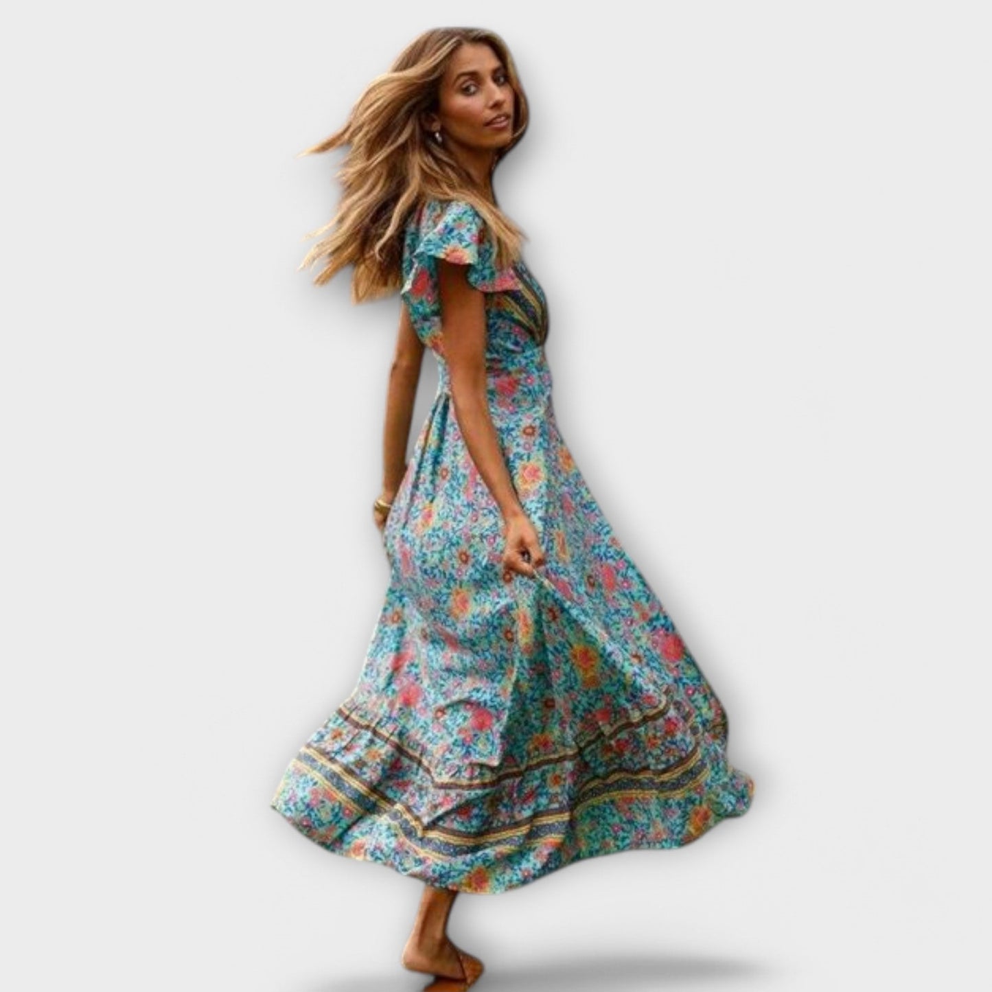 Shylin Boho Maxi Šaty
