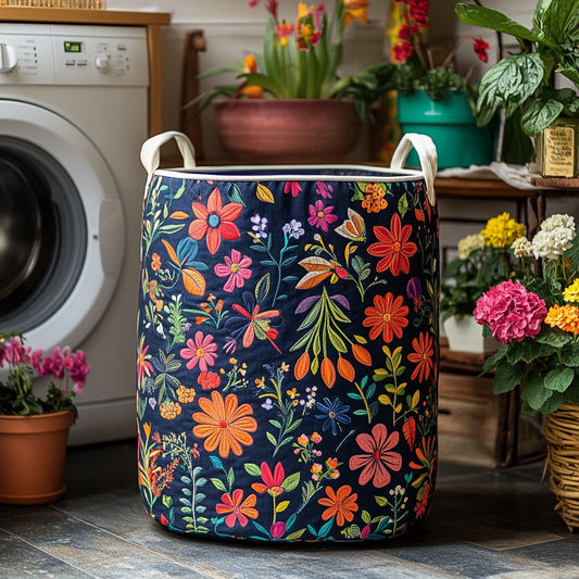 Boho styl koš na prádlo v patchworku