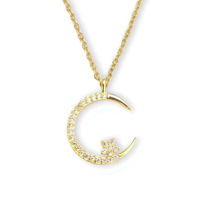 Věra - Elegantní náhrdelník s motivem měsíce