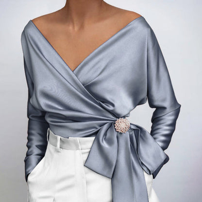Davina - Elegantná blúzka z čistého hodvábu