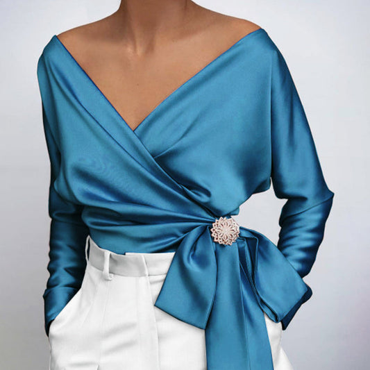 Davina - Elegantná blúzka z čistého hodvábu