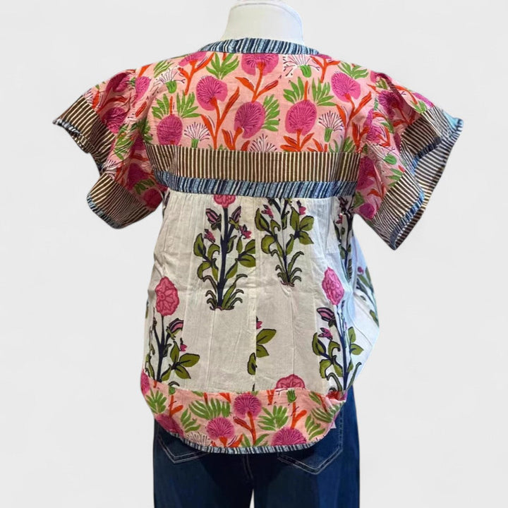 Uriella - Vyšívaná Boho Blůza