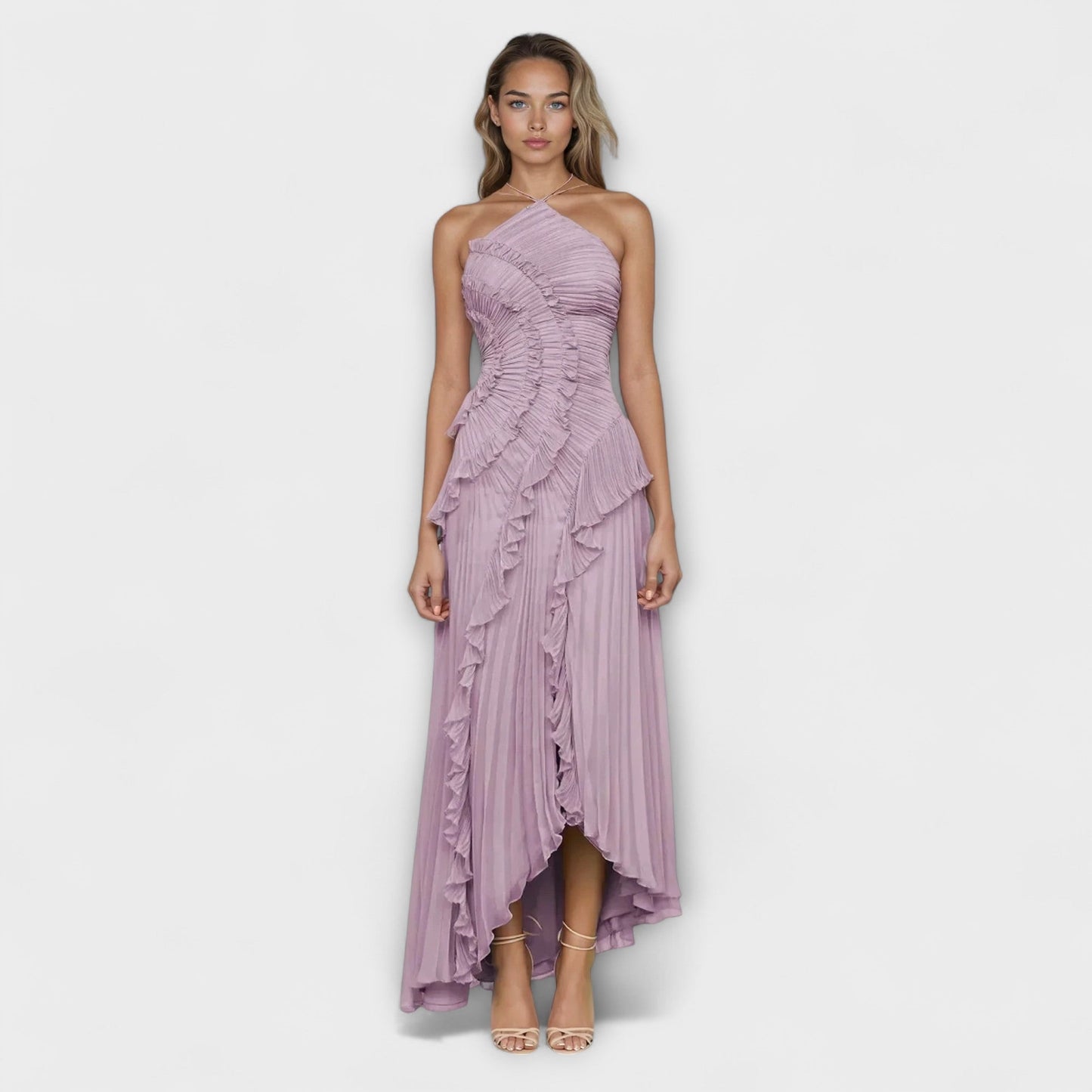 Elisia – Elegantné dlhé šaty bez ramienok