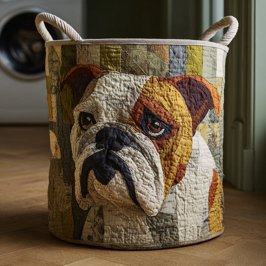 Rustikální Bulldog Koš na prádlo