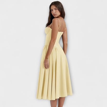 Rosalie - Elegantné šaty korzetového strihu bez rukávov
