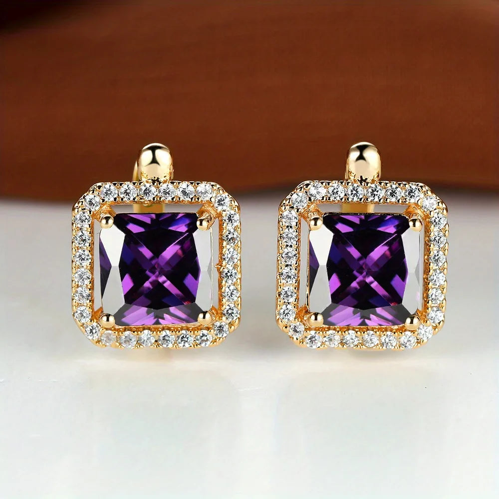 Náušnice s konturovým halo