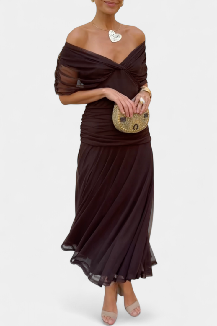 Eryzziah – Elegantné šaty s kvetinovou potlačou
