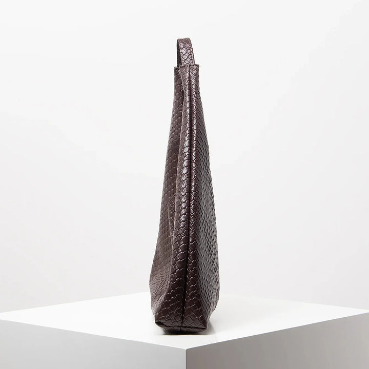 Taška Hobo z Tkané Kůže