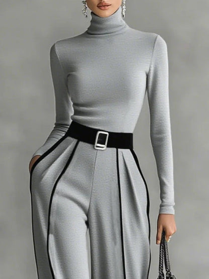 Vera™ || Elegantný set s kontrastnými detailmi