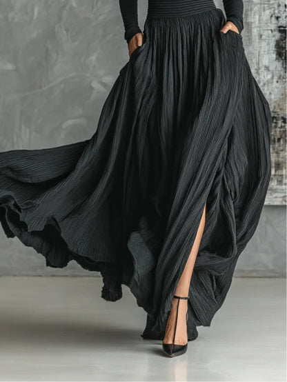 Eva™ || Elegantný set s plisovanou sukňou