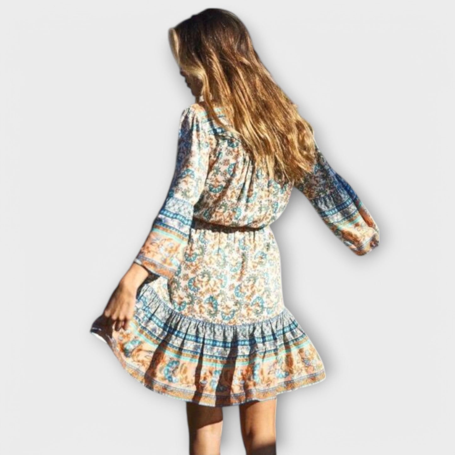 Keitha - Krátke Boho Šaty