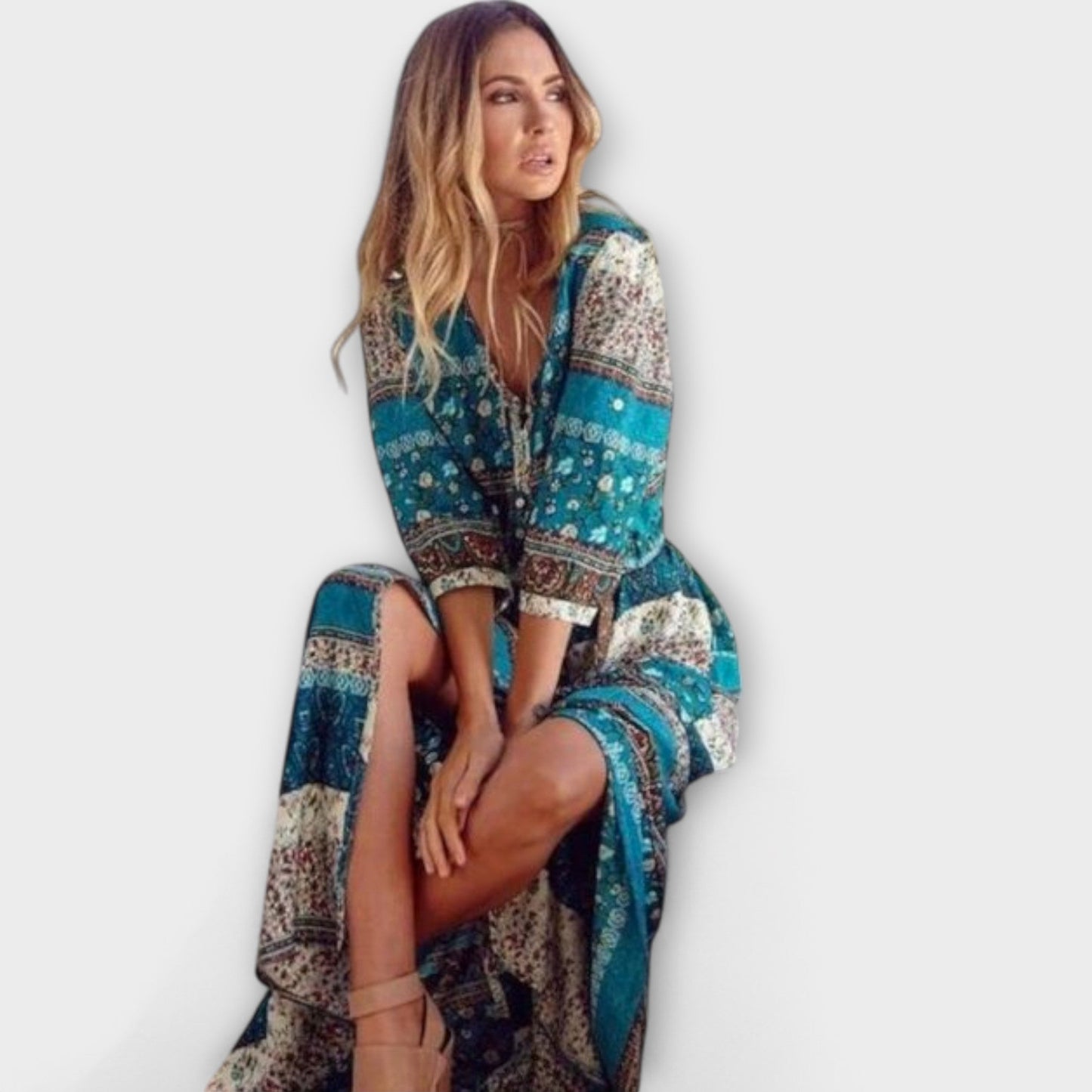Cariba – Boho Midi Šaty