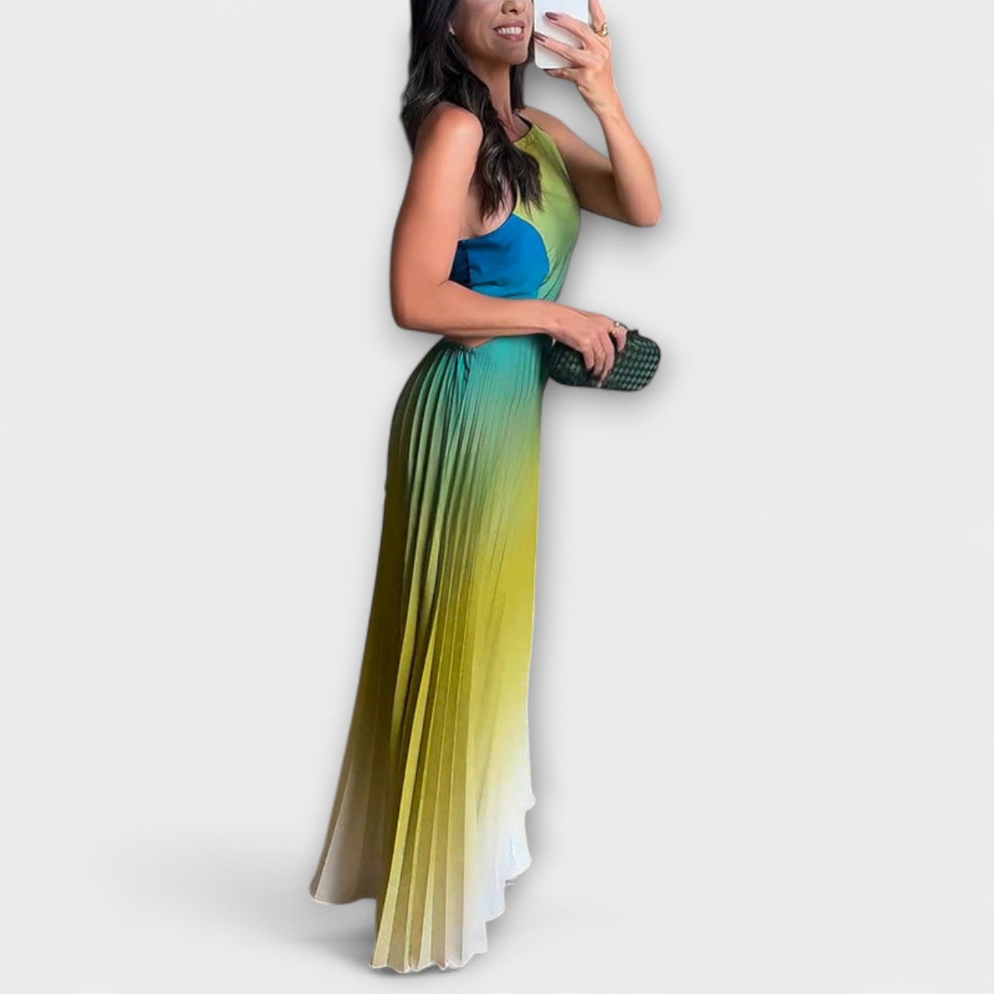 Haven - Štýlové Maxi Šaty bez Rukávov s Tie-Dye