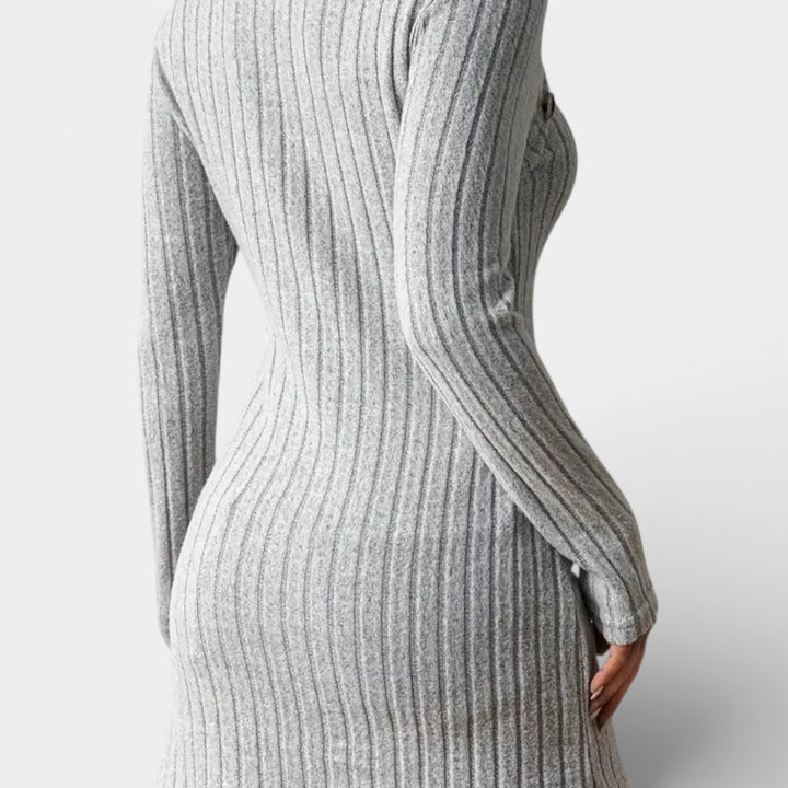 Elwira – Dlouhý pletený svetr