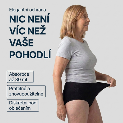 Fluxe™ – ženske upijajuće gaćice za lagano propuštanje, do 24 ml